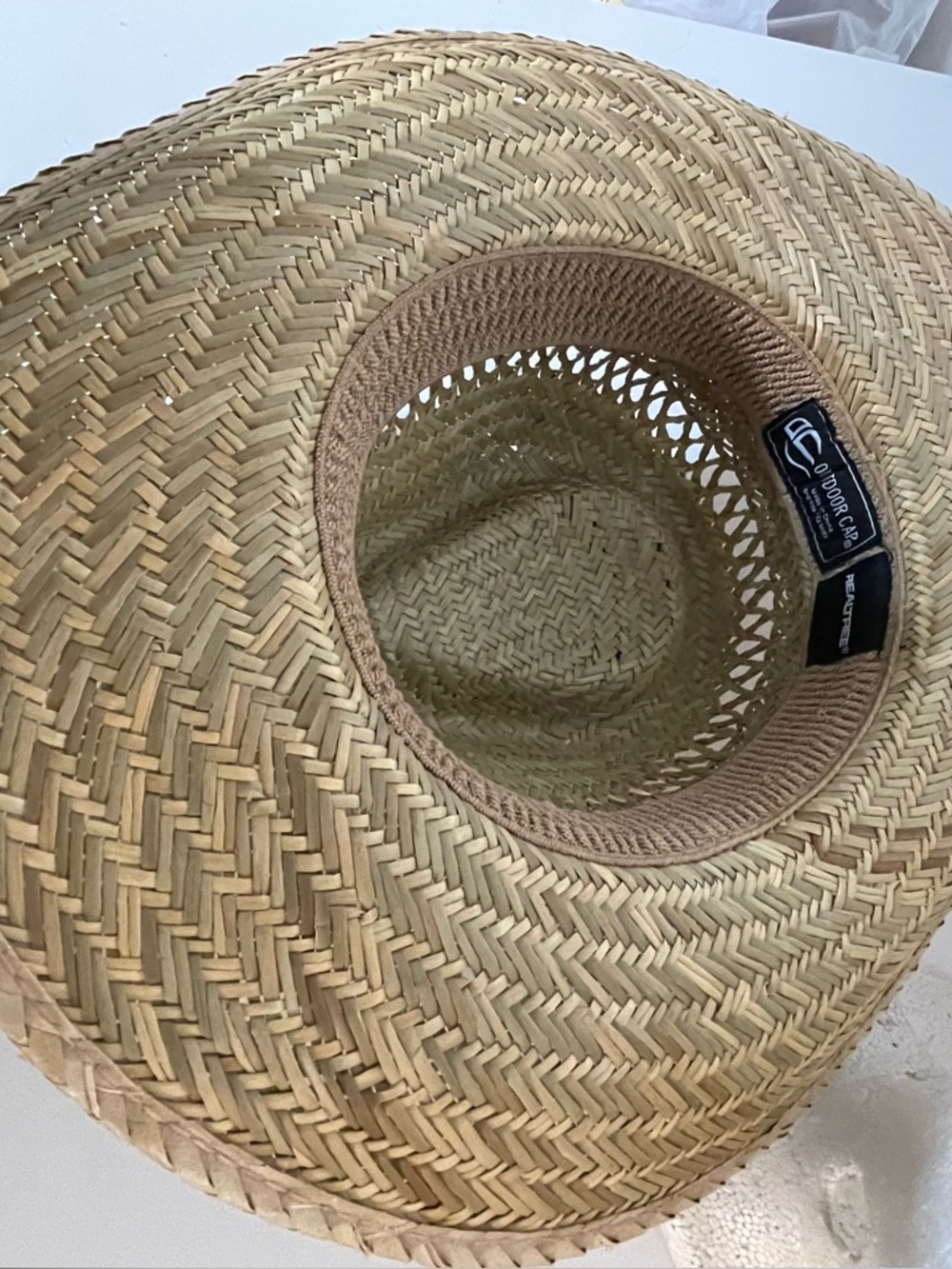Real Tree Straw Hat - Picture 6 of 7